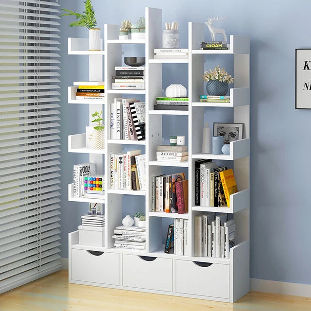 Big L-shaped Book shelf For study Room, Office