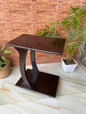 Modern Bedside Coffee Table | Wooden Bedside Tea Table | Bedside Laptop Table