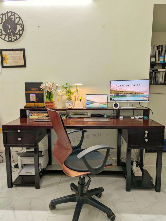 Exclusive wooden Computer Table For Office Room